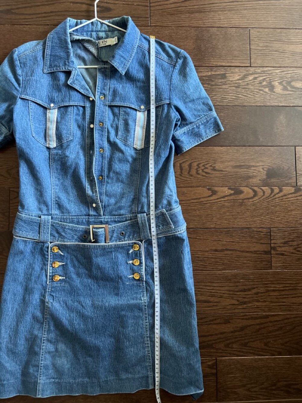 Vintage y2k Denim Dress - Picture 6 of 11